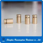 Screws Aluminum/steel/brass Standoff Screws With Plastic Washers For Glass Board