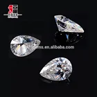 Diamond Customized Loose Simulate Diamond Colorness White G H Color 7*10.5mm 2.2 Carat Pear Shape Moissanite
