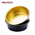 Aluminum Foil Box 1130ML/37.7oz Aluminum Foil Box For Food Packaging Microwavable Food Containers With Lids