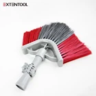 Extenclean 2019 New Telescopic Roof Gutter Brush With Aluminum Extension Pole Long Handle
