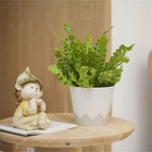 Color Pot Pot Pot Pot Dual Color Small Bonsai Garden Mini Flower Pot