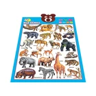 Toys Children Educational Charts Baby Toys Wall Chart With Animal Design And Voice For Children Educational Supplies