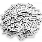 Magnetic Fridge Magnet Magnetic Poetry Kit/Kid Letters Fridge Magnet/Custom Fridge Magnet Magnetic Poetry
