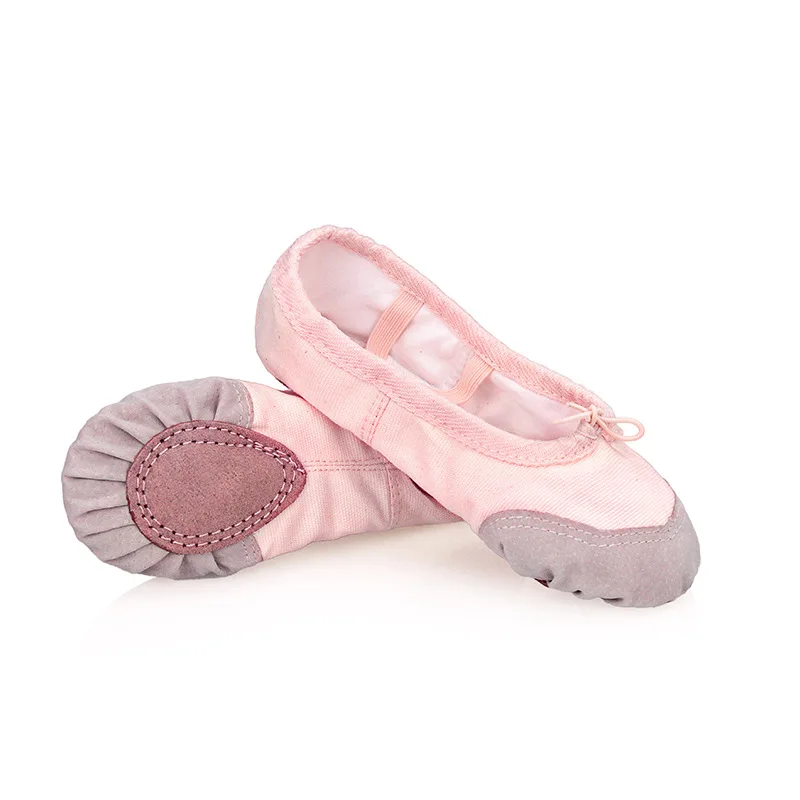 Toddler/Little Kid/Big Kid/Women Ballet Shoe Ballet Slippers for Girls Toddler Canvas Dance Yoga Shoe 