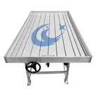 Rolling Bench Farming Irrigation Tray Hydroponic Flood Greenhouse Rolling Bench