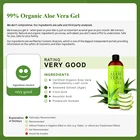 Aloe Vera Face Faceday Aloe Gel OEM 100% Natural Pure Soothing Moisture 98% Aloe Vera Gel For Face And Body