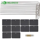 BSP002 Sustainable Slate Garden Herb Markers Greenhouse Potted Stake For EBay Online Shops