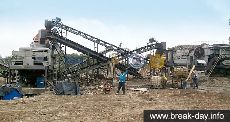 High efficient mobile crusher plant for sale (4)