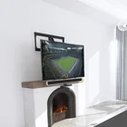 Flat Tv Tv Wall Mount 50 Inch Flat Screen Wall Mount Mantel TV Bracket Up And Down TV Mount For Home