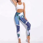 Oem Service Women Women OEM Service Women Sublimation Printing Fitness Yoga Custom Printed Logo Legging