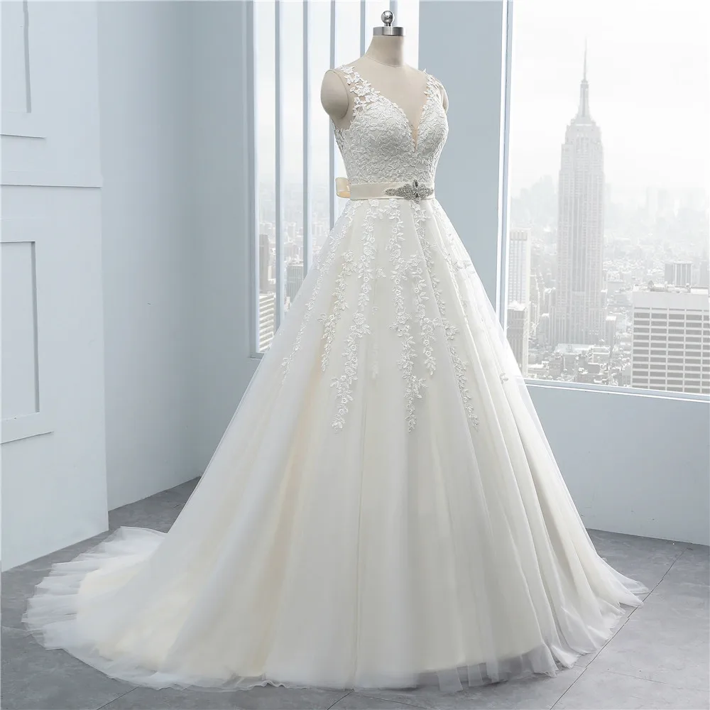 crystal embellished wedding dresses