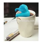 Silicone Tea Silicone Infuser Tea Food Grade Animals Shaped Silicone Otter Tea Infuser Non-toxic Silicone Tea Strainer