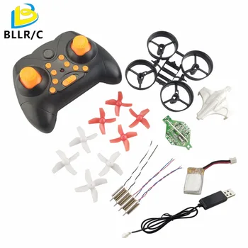 DIY RC Remote Control Helicopter One Key Return Headless Quadcopter Propellers Motors Battery Receiver Board Accessories