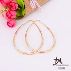 Earrings Earring Earrings Beautiful Earrings Samples Bohemia Earrings Brass Hoop Earring India