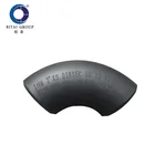 Seamless Carbon Steel 90degree Elbow Seamless Fitting Sch40 Asme Dn550 22" 90degree Lr Carbon Steel Elbow