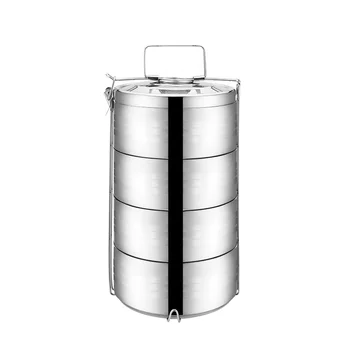 Stainless Steel Huge Capacity Insulated Tiffin Box/container Fast Food
