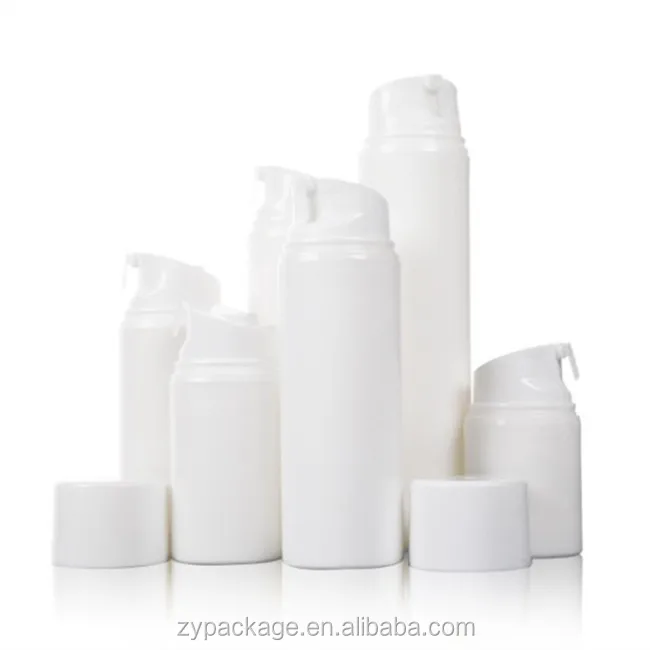 pp airless bottle white