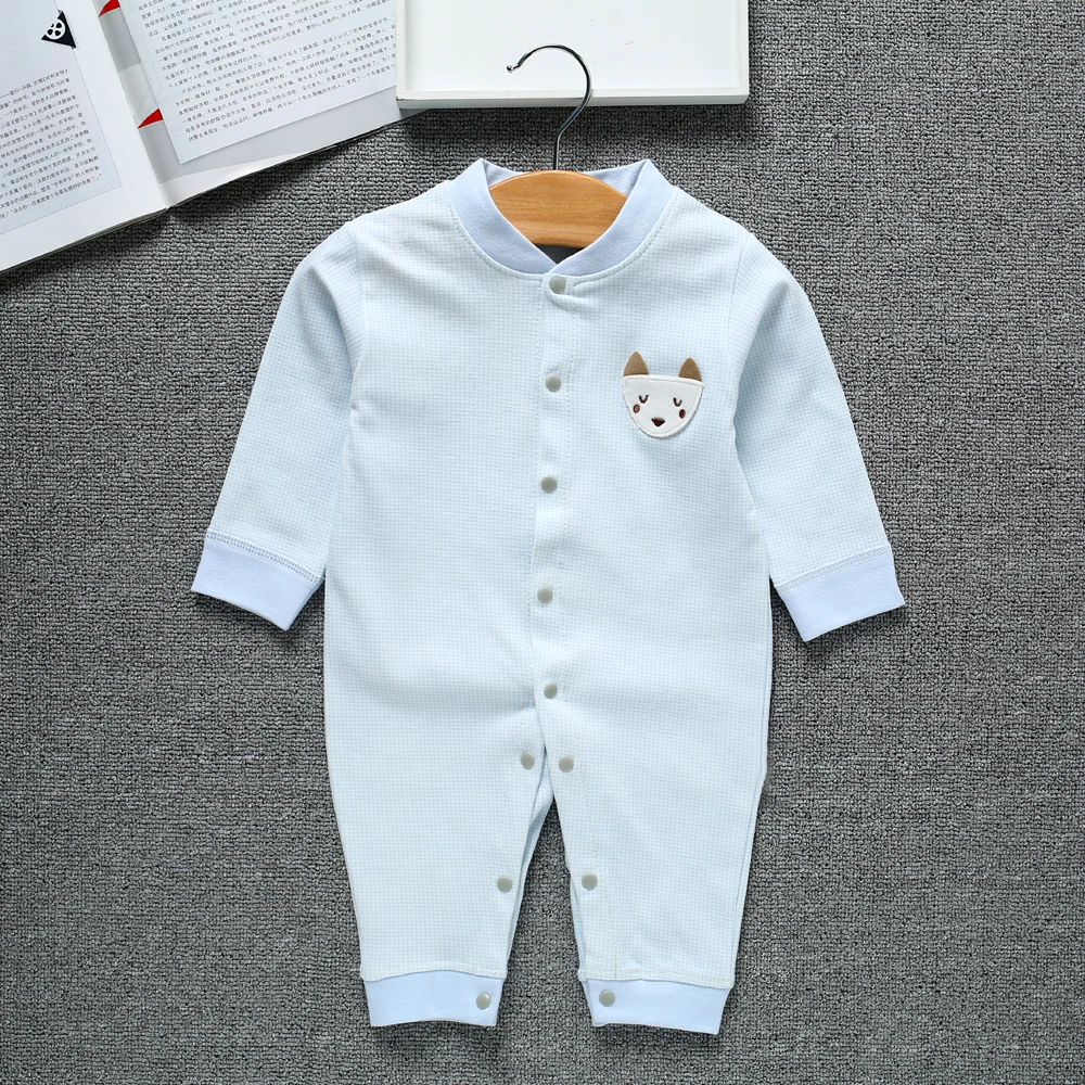 manufacturer 100% Cotton Baby Clothes Stock Baby Bodysuit Pattern Baby Cotton Romper