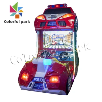 Colorful Park 4d racing car game machine coin game machine video game machine
