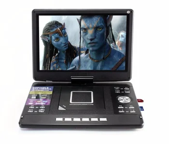 Promotion portable evd dvd analog tv player with Dvb T2 Digital Receiver function ISDB-T LED backlight KA-1511D