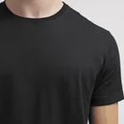 Black Blank T-shirts Blank Adult Slim Fit T Black Pima Cotton Blank Fitted Men T-shirts