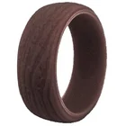 Wedding Bands Natural Tree Style Venture Silicone Rings Wedding Bands Men