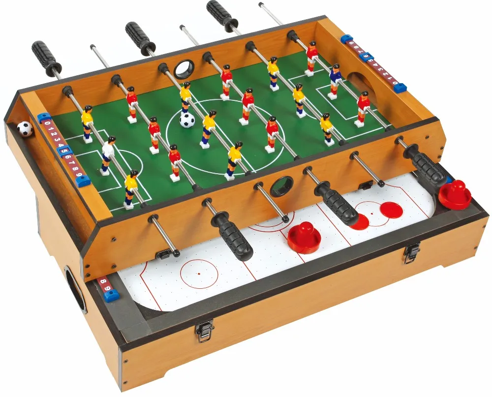 Hot Small 2 In 1 Mini Table Air And Pool Table Hockey Board Games