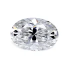 Holycome Loose Moissanite Diamonds 0.3ct 1ct 2ct Moissanite Oval Ring Oval Cut VVS Clarity Moissanite
