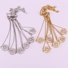 Women Jewelry Fashion Women Jewelry Gold Chain Micro Pave Zircon Letter Bracelet Charm Initail Bracelets