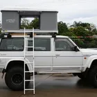 Tent Canvas Canvas Hard Shell Fiberglass Roof Top Tent Canvas Outdoor Car Roof Top Tent With Annex Room