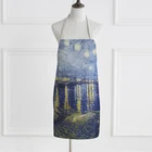 Digital Printing Kitchen Kitchen Kitchen Apron Fashionable Customized Digital Printing Apron Bbq For Household Kitchen