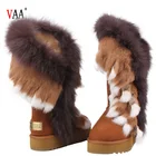 Shoes CF-229 Lining Real Wool Antiskid EVA And Rubber Sole Fashionable Ladies Winter Boots Shoes
