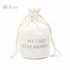 Recycled Bag Recycled Custom Recycled Bamboo Fiber Promotion Gift Ladies Small Drawstring Bag