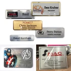 Engraved Plate Plates Name Plate Engraved Logo Metal Aluminum Door Metal Plate With 4 Holes Machine Logo Plates