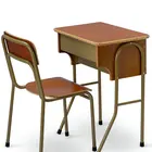 Cheap School Set Set Chair And Desk For Student Cheap Price Factory Study Desk Single School Student Desk And Chair Set For School Furniture