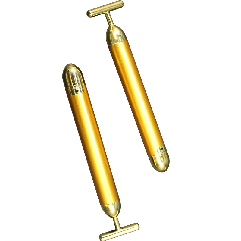New Products T字型beauty Bar Skin Care 24 18k Gold Bars Energy  Vibrating顔マッサージ - Buy 顔マッサージ、ゴールドビューティーバー、美容バー Product on Alibaba.com