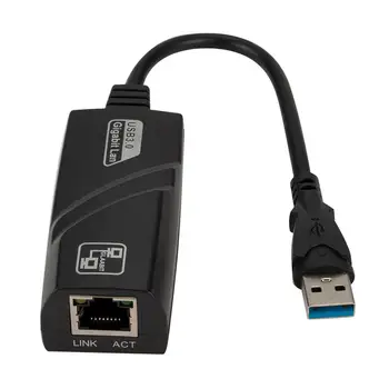USB Ethernet Adapter Network Card USB 3.0 to RJ45 Lan Gigabit Internet for Computer for Macbook Laptop Usb Ethernet