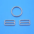 Rings Sliders Rose Gold Zinc Alloy Rings Sliders Adjusters Buckles Of Bra Strap Adjuster