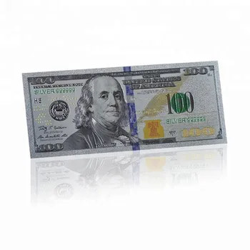 The Best US Money 100 Dollar Silver banknote Silver 999999 Code American Banknote For Collection