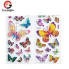 Butterfly Sticker Custom Design Butterfly Puffy Sticker Factory