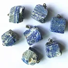 Natural Pendant Name Design Pendant Natural Stone Raw Ore Stone Pendant