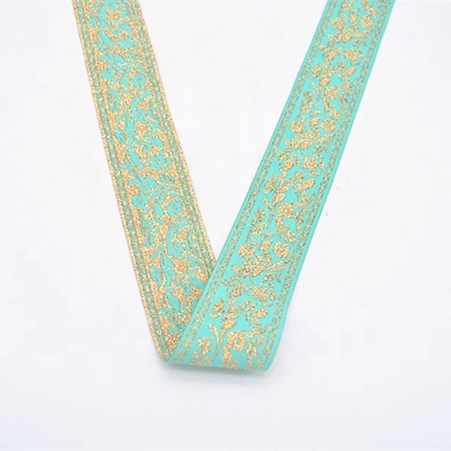 Good-Looking Customized Double Face Decorative Colorful Jacquard Ribbon