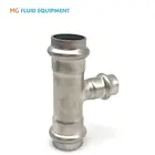Reducer Pipe Press Fitting Reducer Tee Propress T Reducer Sanitary Plumbing Press Pipe Fittings