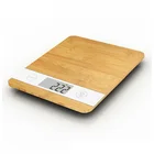 Green Digital Digital Scales Coffee Tare Weighing 5MM Green Bamboo Digital Scale For Tea And Coffee