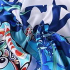 Design Silk Scarf Multi-color Scarf Luxury Brand Original Design Scarves Large Square Silk Scarf Women
