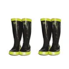 2019 Steel Insole Anti Puncture Fire Fighter Rubber Combat Boots