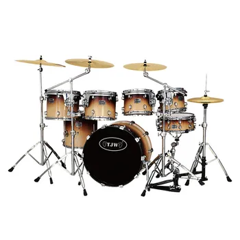 Drum set JW227 T1 lacquer high grade drum 7 pieces drum set