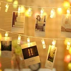 Decoration And Bedroom Decoration Lights 10L Bedroom Decoration Fairy Lights For Hanging Photos Pictures Cards And Memos LED Photo Clip String Light