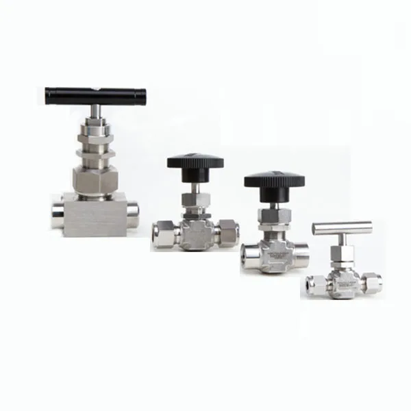 Stainless Steel Needle Valve Adjustable High Pressure Vacuum Water Oil Gas Tools 