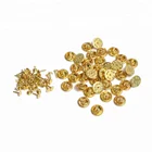 Butterfly Pin Competitive Price Brass Gold Butterfly Clutch Pin Back For Badge